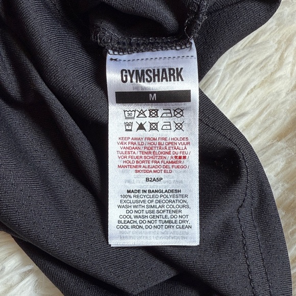 Gymshark Black Muscle Tee for Women - Picture 4 of 4